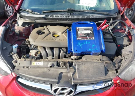 2013 Hyundai Elantra Gls from USA, damaged, VIN 5NPDH4AE4DH424463